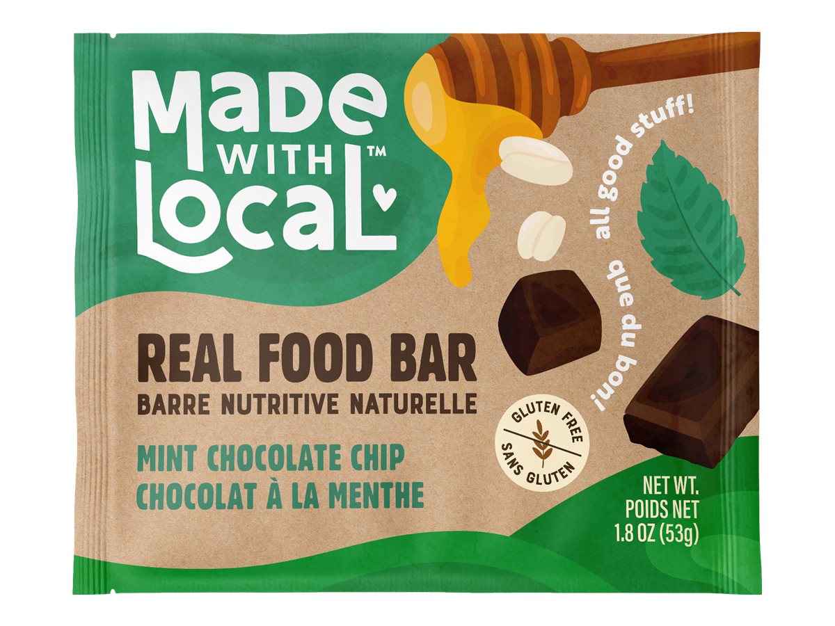 Made With Local Snack Bar - Mint Chocolate Chip - 53g