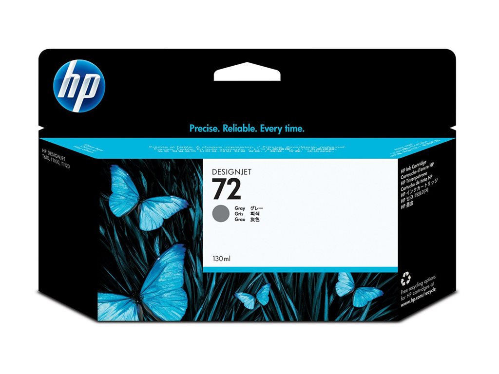 HP NO72 CARTOUCHE ENCRE GRISE V
