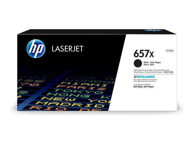 HP 657X LJ Toner Cartouche Noir HY