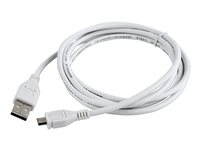 Cablexpert USB 2.0 USB-kabel 1.8m Hvid