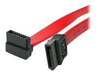 StarTech.com 18in SATA to Right Angle SATA Serial ATA Cable - 18in SATA Cable - 18 SATA Cable - 18in angled SATA Cable - SATA cable - Serial ATA 150/300/600 - SATA (R) to SATA (R) - 45.7 cm - right-angled connector - red - for P/N: 25S22M2NGFFR, 35S24M2NGFF, CFAST2SAT25, S251BU31REM, S322M225R, S32M2NGFFPEX