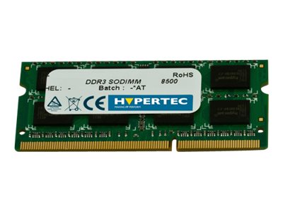 Image of Hyperam - DDR3 - module - 4 GB - SO-DIMM 204-pin - 1066 MHz / PC3-8500 - unbuffered