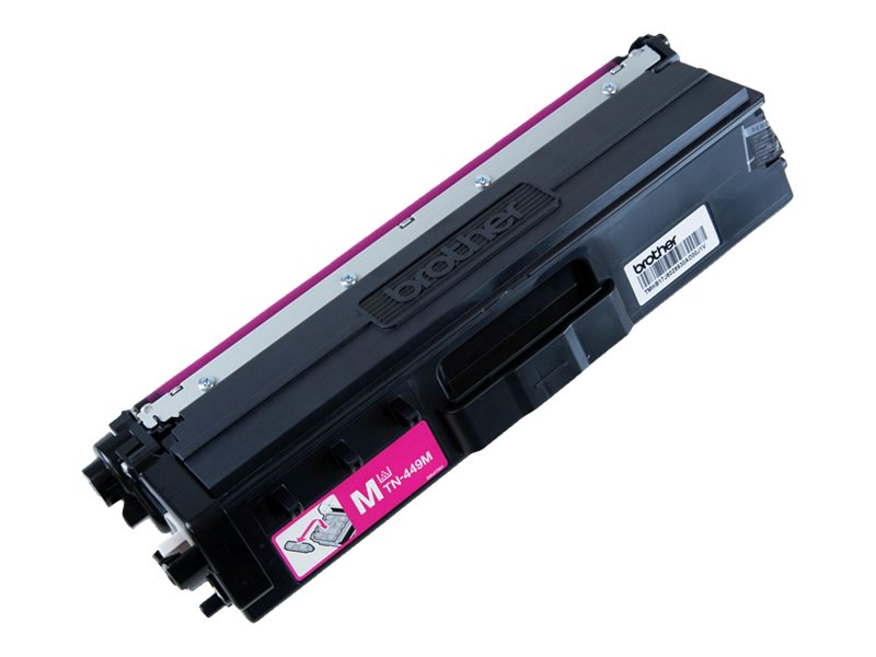 Brother TN449M Ultra High Yield magenta original toner Product shot Front 79500