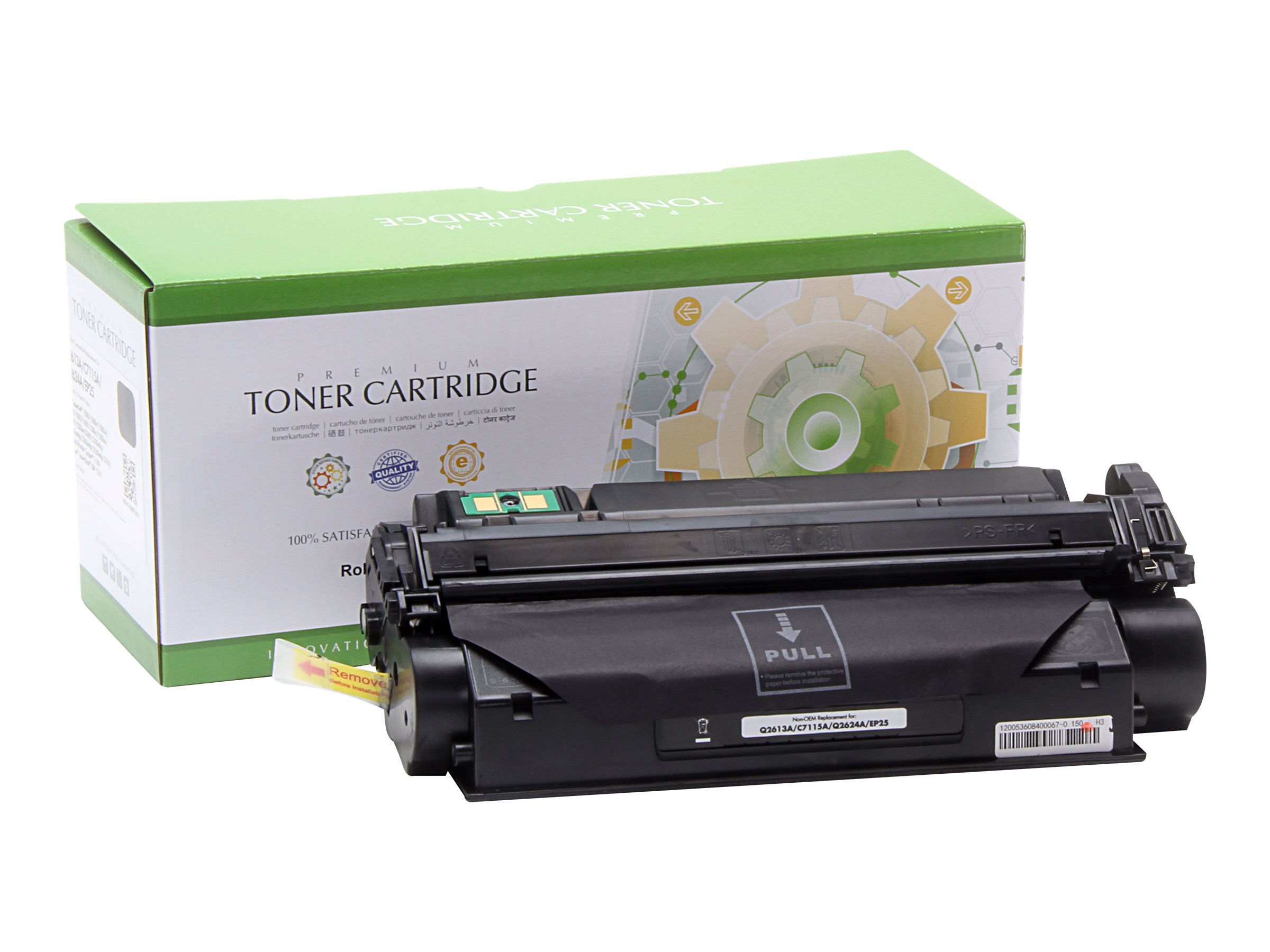 STATIC Toner cartridge compatible with HP Q2613A/C7115A black compatible 2.500 pages