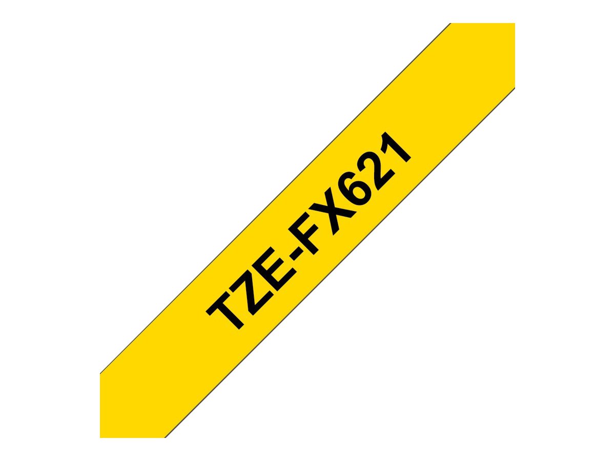 Brother TZe-FX621 - flexibilní páska - 1 kazeta/y - Role (0,9 cm x 8 m) – foto 2