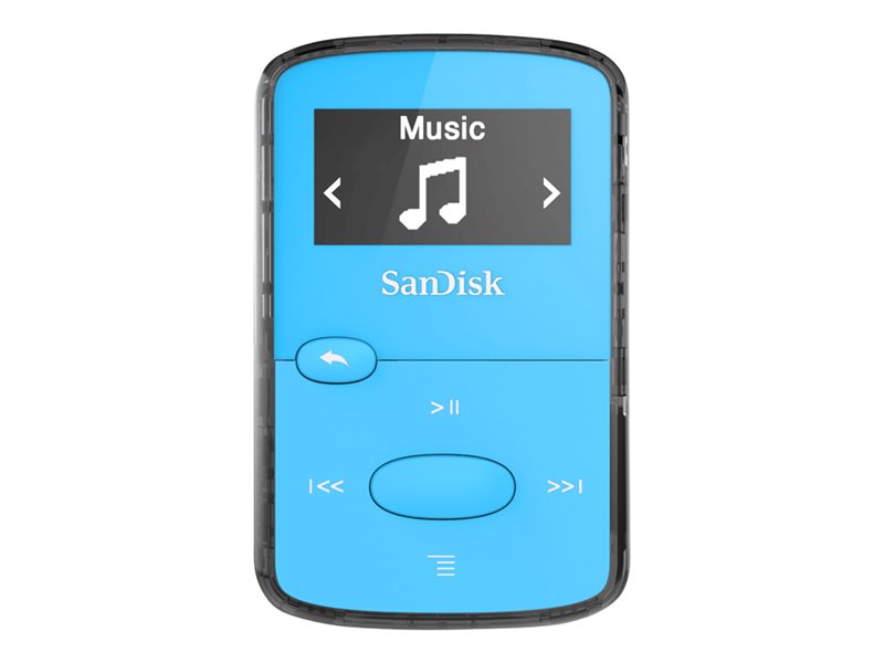 SanDisk Clip Jam - Digital Player - 8 GB - Blau