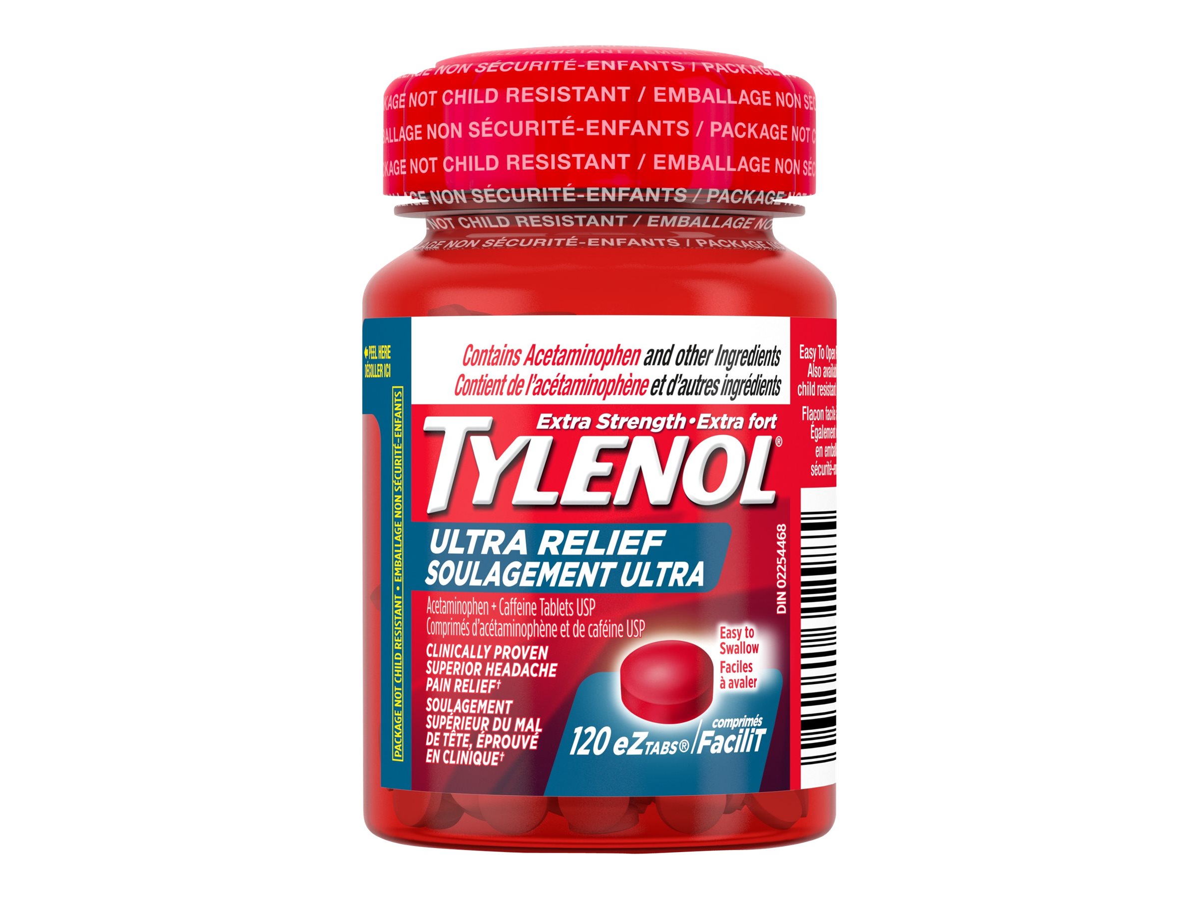 Tylenol* Extra Strength Ultra Relief - 120s� �