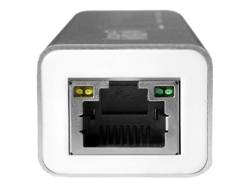Urban Factory Compact USB-C Compact Station: Input USB-C, Output 3x USB 3.0, LAN and micro USB for power delivery