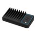 SIIG 10-Port USB-A/C & Wireless Charging Station with Ambient Light Deck