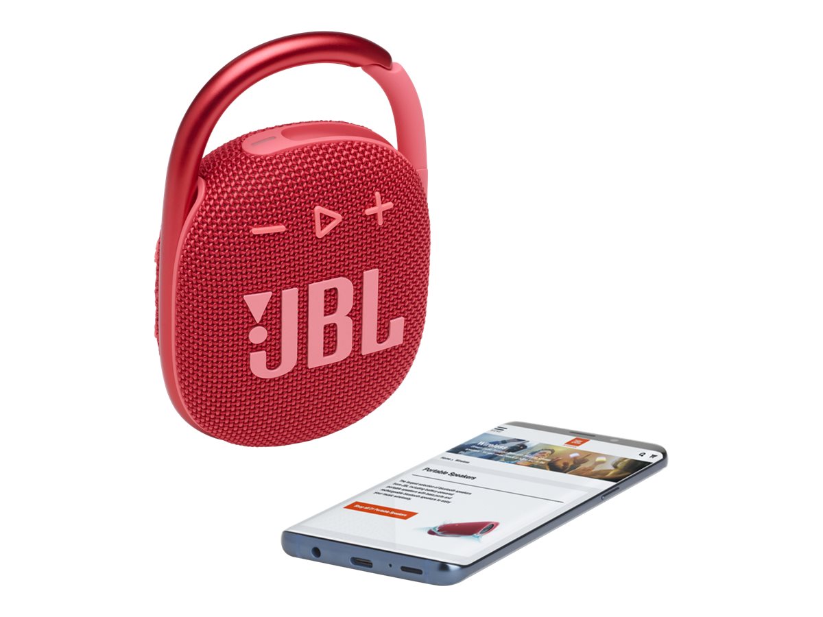 JBL Clip 4 - Speaker - for portable use - wireless - Bluetooth - 5 Watt -  squad