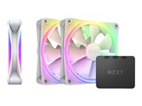 NZXT F Series F120 RGB DUO Triple Pack Fan 1-pack Hvid 120 mm