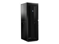 Rittal TS IT PRO Rack cabinet with side panels black, RAL 9005 42U 19INCH