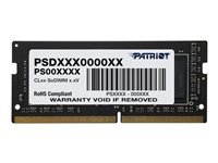Patriot Signature Series DDR4 SDRAM 8GB CL17 Ikke-ECC SO DIMM 260-PIN