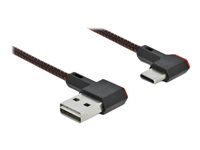 DeLOCK Easy USB Type-C kabel 50cm Sort Rød