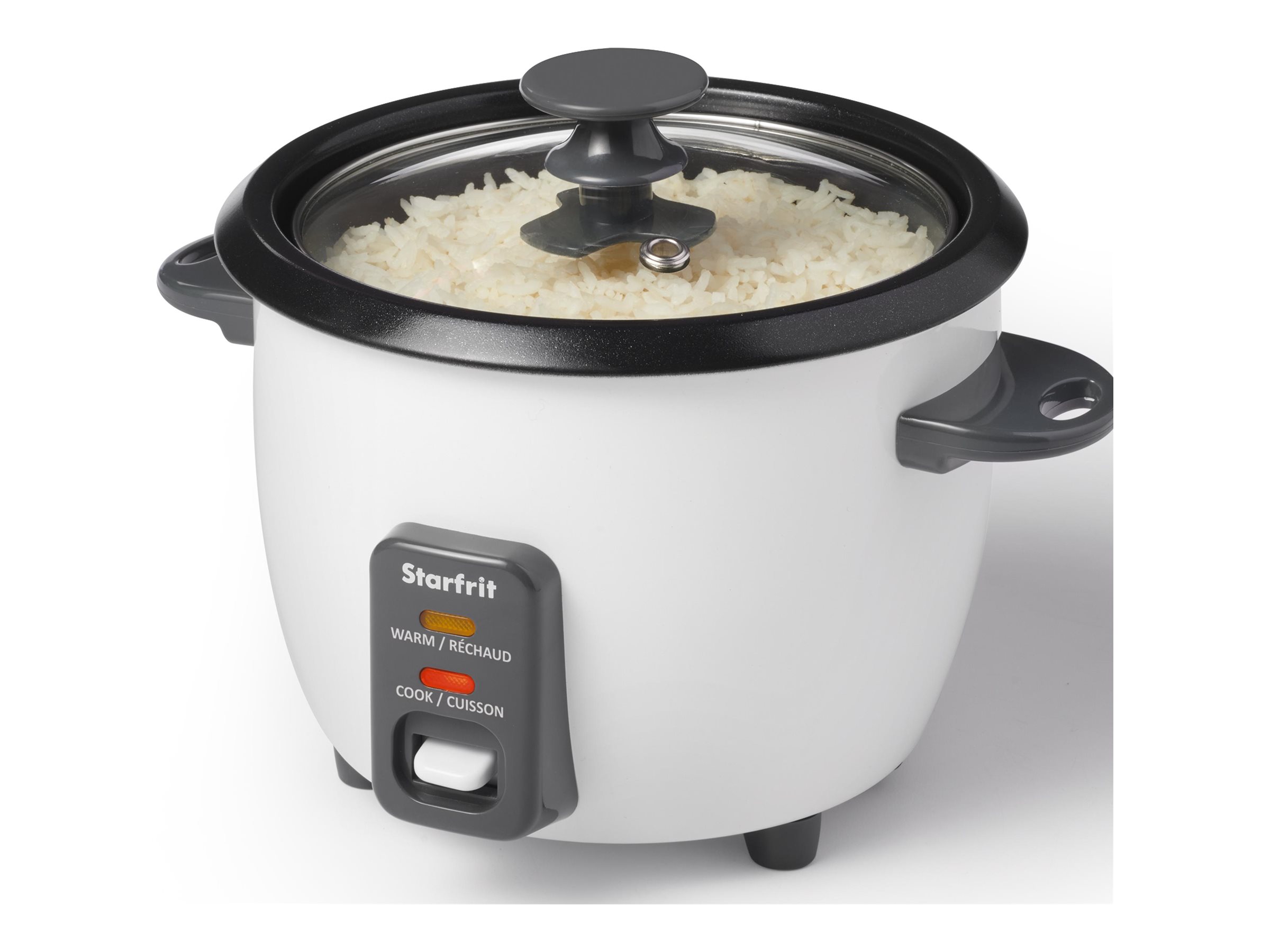 Starfrit Rice Cooker Black White Cup