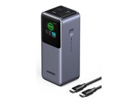 Ugreen Nexode - Powerbank - 5 / 9 / 12 / 15 / 20 V - 130 Watt - 20000 mAh - 72 Wh - output-stikforbindelser: 3
