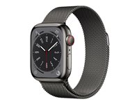 Apple Watch Series 8 (GPS + Cellular) 41 mm Grå Smart ur