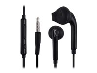 4XEM Earphones ear-bud wired noise isolating black 