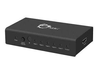 SIIG 5x1 HDMI Switch 4K