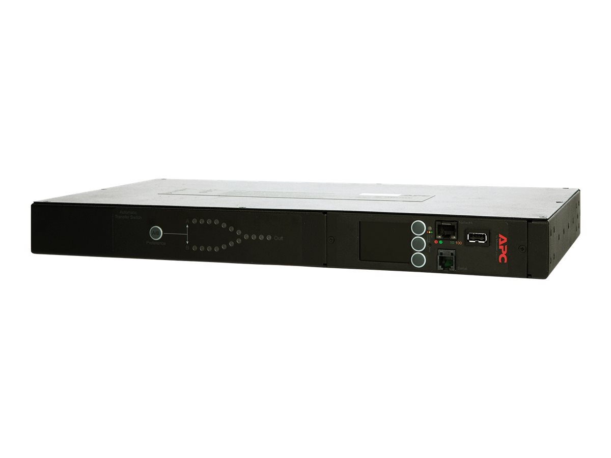 RACK ATS 200-208V 20A L6-20 IN 8 C13 1 C19 OUT