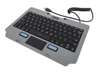 Gamber-Johnson Rugged Lite Keyboard with touchpad backlit USB QWERTY US 