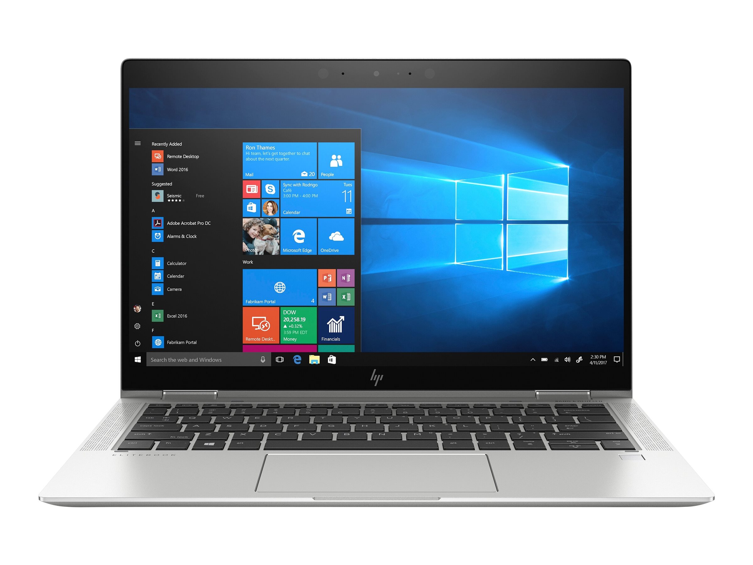 HP Ebooklite x360 1030 G4 2018 シルバ HP EliteBook x360 1030 G4 Notebook | Overview, Specs