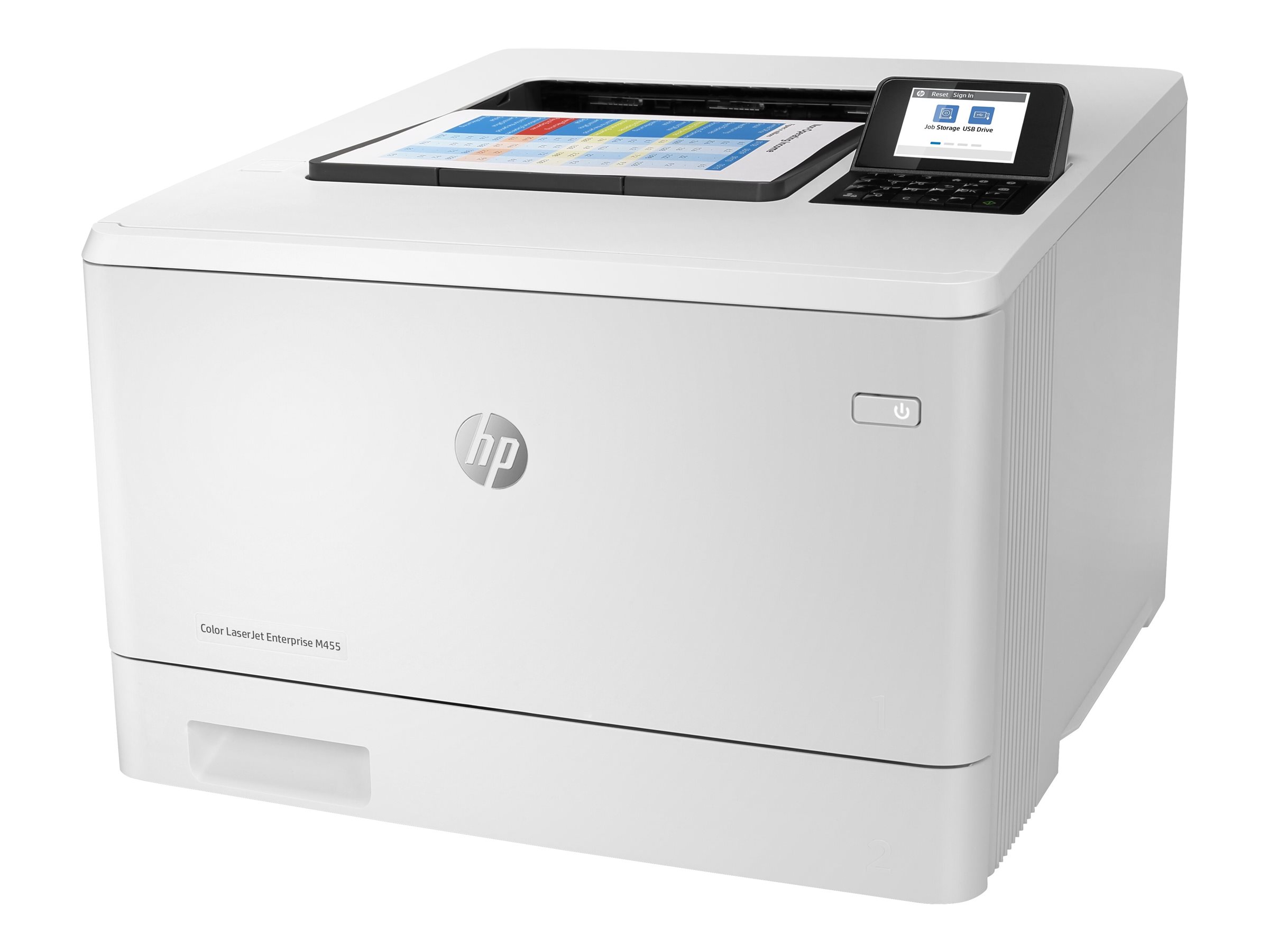 Hp Color Laserjet Enterprise M455dn Printer Colour Laser