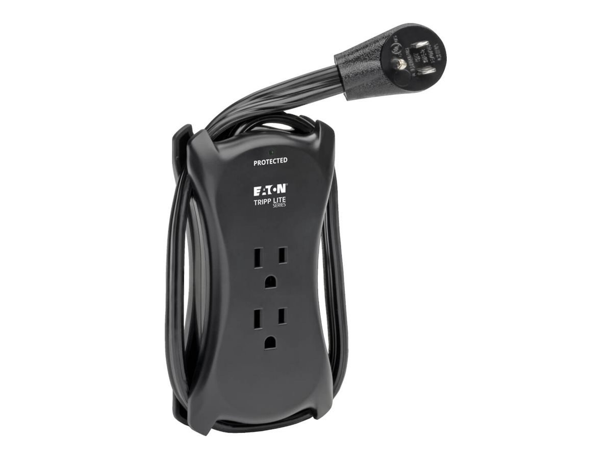 Tripp Lite Notebook Surge Protector USB Charger 3 Outlet 1050 Joule