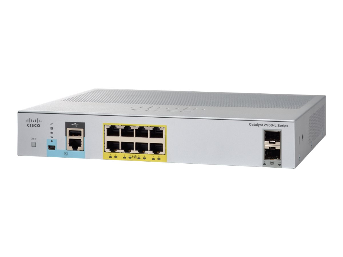 Cisco Catalyst 2960L-8PS-LL | Overview, Specs, Details | SHI
