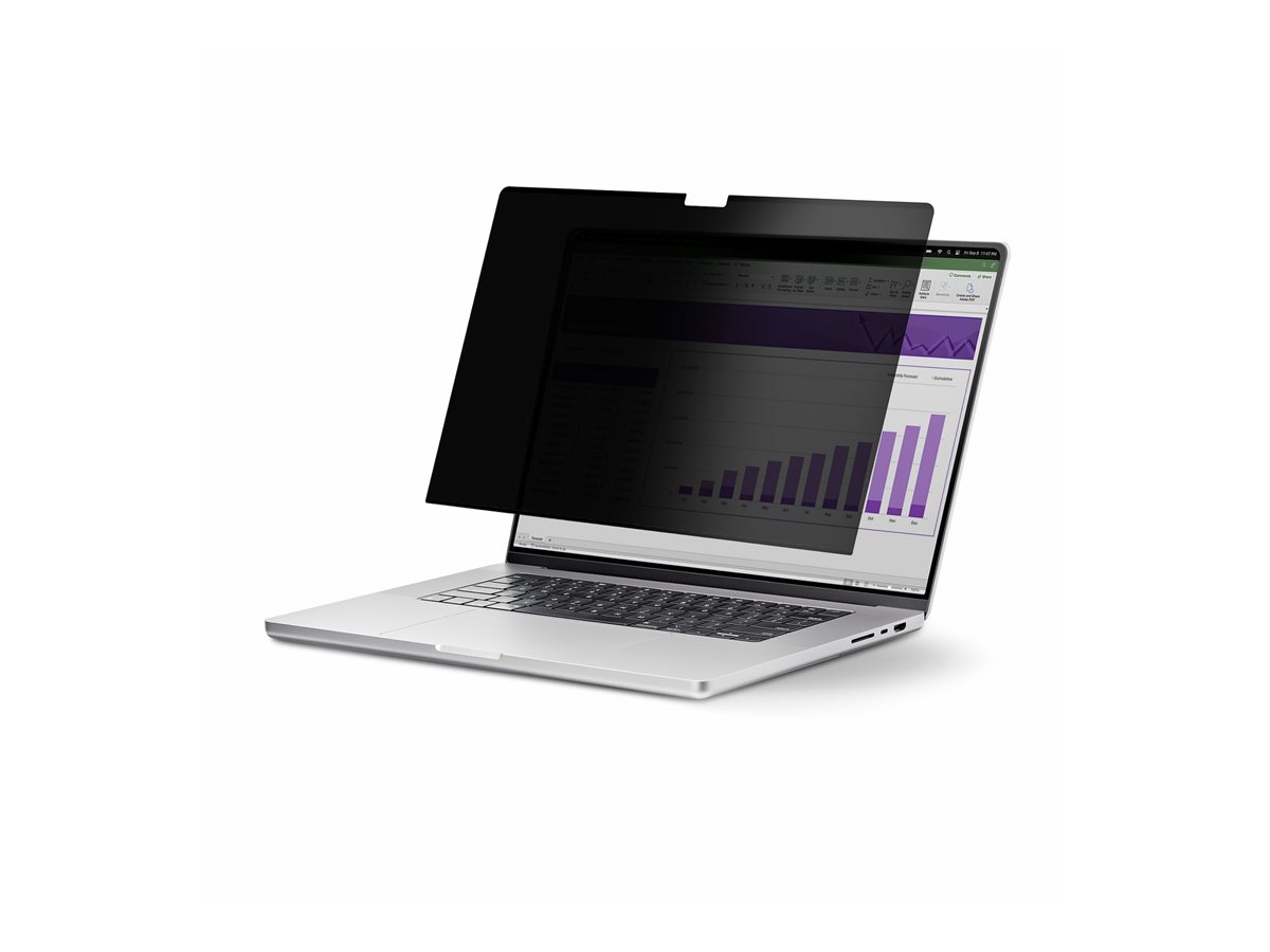 StarTech.com 15.6-inch 16:10 Touch Privacy Screen, Anti-Glare Blue Light Filter, Laptop Monitor Screen Protector, +/- 30 Deg. View Angle, Flip-Up - filtr pro zvýšení soukromí k notebooku (horizontální) – foto 2