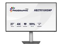 Iiyama ProGraphic HB2701UHSNP-B1 27' IPS Black 2.0 3840 x 2160 (4K) HDMI DisplayPort USB-C 60Hz Dockingskærm