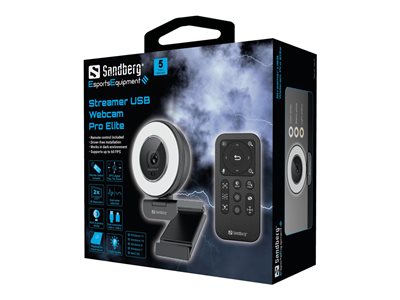 SANDBERG Streamer USB Webcam Pro Elite