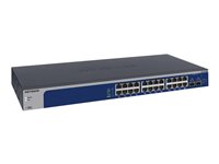 NETGEAR Plus XS724EM - switch - 24 ports - smart - rack-mountable
