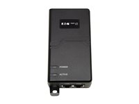 Eaton Tripp Lite Series Gigabit PoE+ Midspan Active Injector - IEEE 802.3at/802.3af, 30W, 1 Port, International Power Cords - PoE injector - 30 Watt