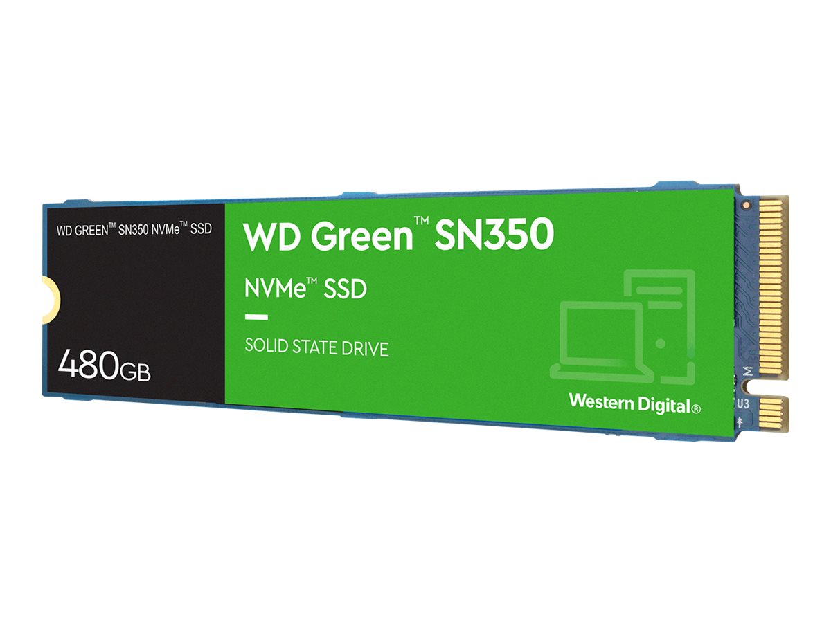 WD Green SN350 NVMe SSD WDS480G2G0C - SSD - 480 GB - PCIe 3.0 x4 (NVMe)
