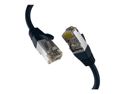 EFB Netzwerkkabel CAT8.1 S/FTP 1m sw
