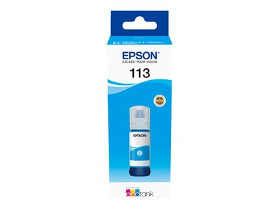 EPSON 113 EcoTank Pigment Cyan ink - C13T06B240