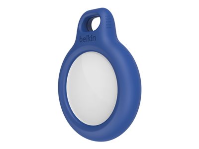 Secure Hldr KeyRing AirTag BLU
