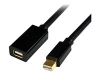 StarTech.com 3 ft Mini DisplayPort 1.2 Video Extension Cable M/F - Mini DisplayPort 4k with HBR2 support - Mini DP Extension 