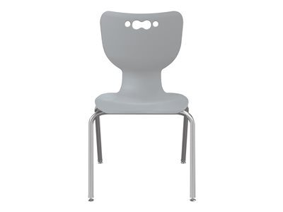 MooreCo Hierarchy Chair ergonomic injection molded polypropylene, heavy gauge steel 