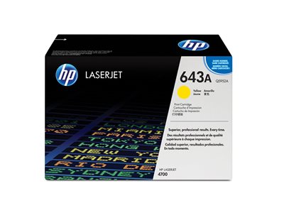 HP MV CARTOUCHE LASER JAUNE CLJ