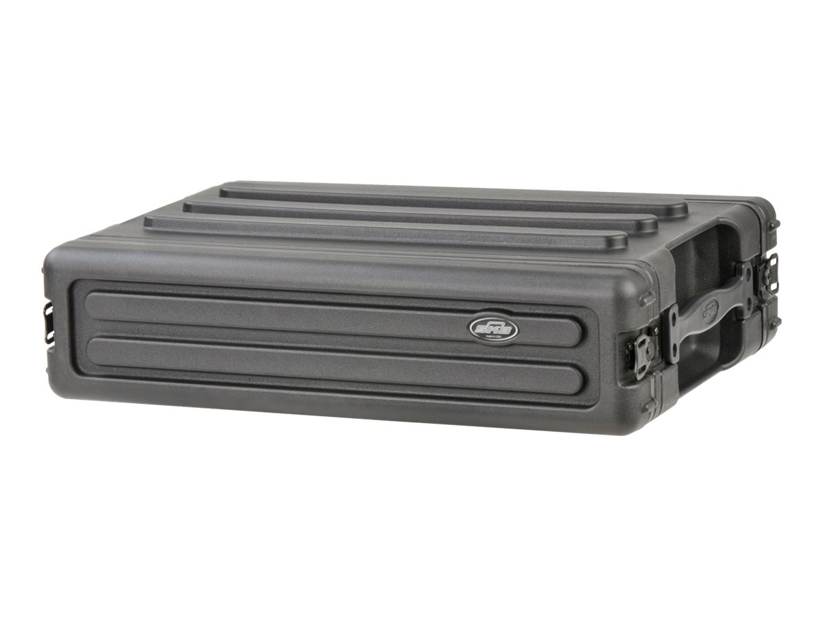 SKB Roto-Molded 2U Shallow Rack 1SKB-R2S