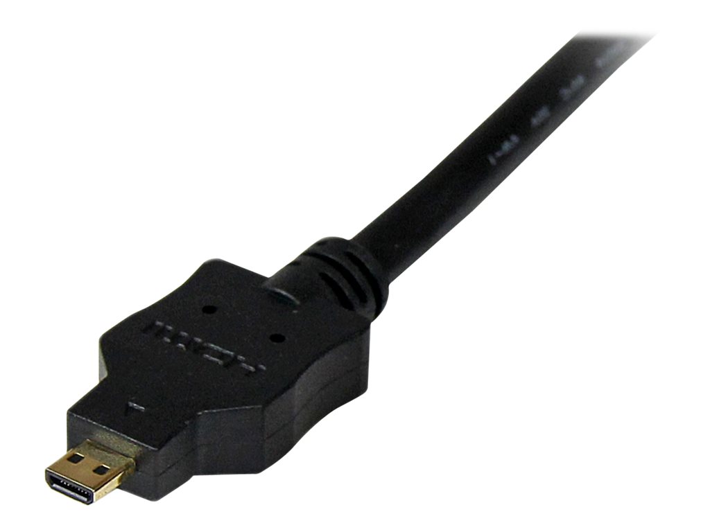 StarTech .com Câble Adaptateur Micro HDMI® vers DVI-D M/M pour Tablet et Smartphone, 1x Micro HDMI (Type D) Mâle, 1x DVI-D (18+1) Mâle