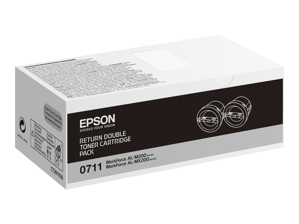 Epson S050711 Twinpack toner černý – foto 3