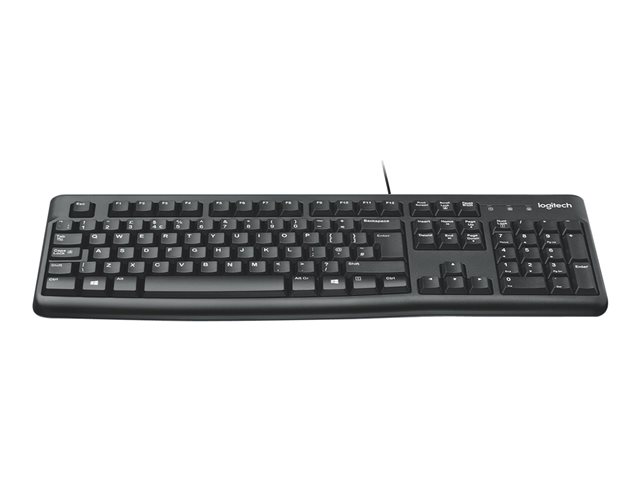 Logitech K120 Keyboard Qwerty Us International Input Device