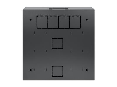 INT 48,3cm Wandverteiler 4+2HE schwarz