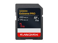 SanDisk Extreme PRO - flash memory card - 1 TB - SDXC UHS-I