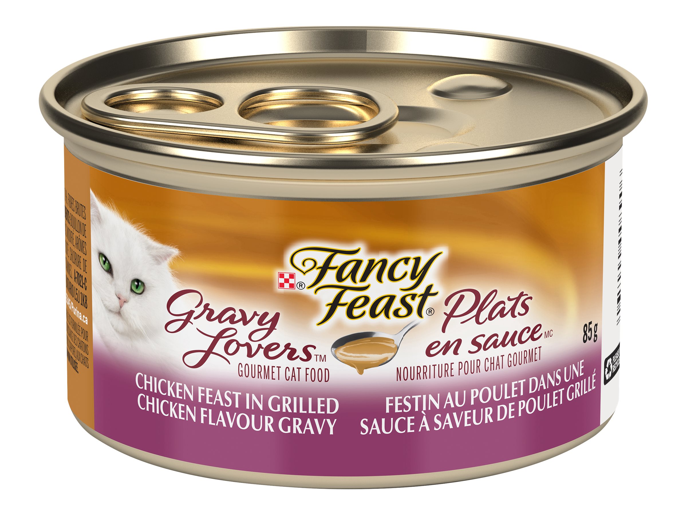 Fancy Feast Wet Cat Food Gravy Lovers Chicken Feast in Grilled 85g