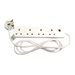 Cables Direct 4 Way Power Block - power strip