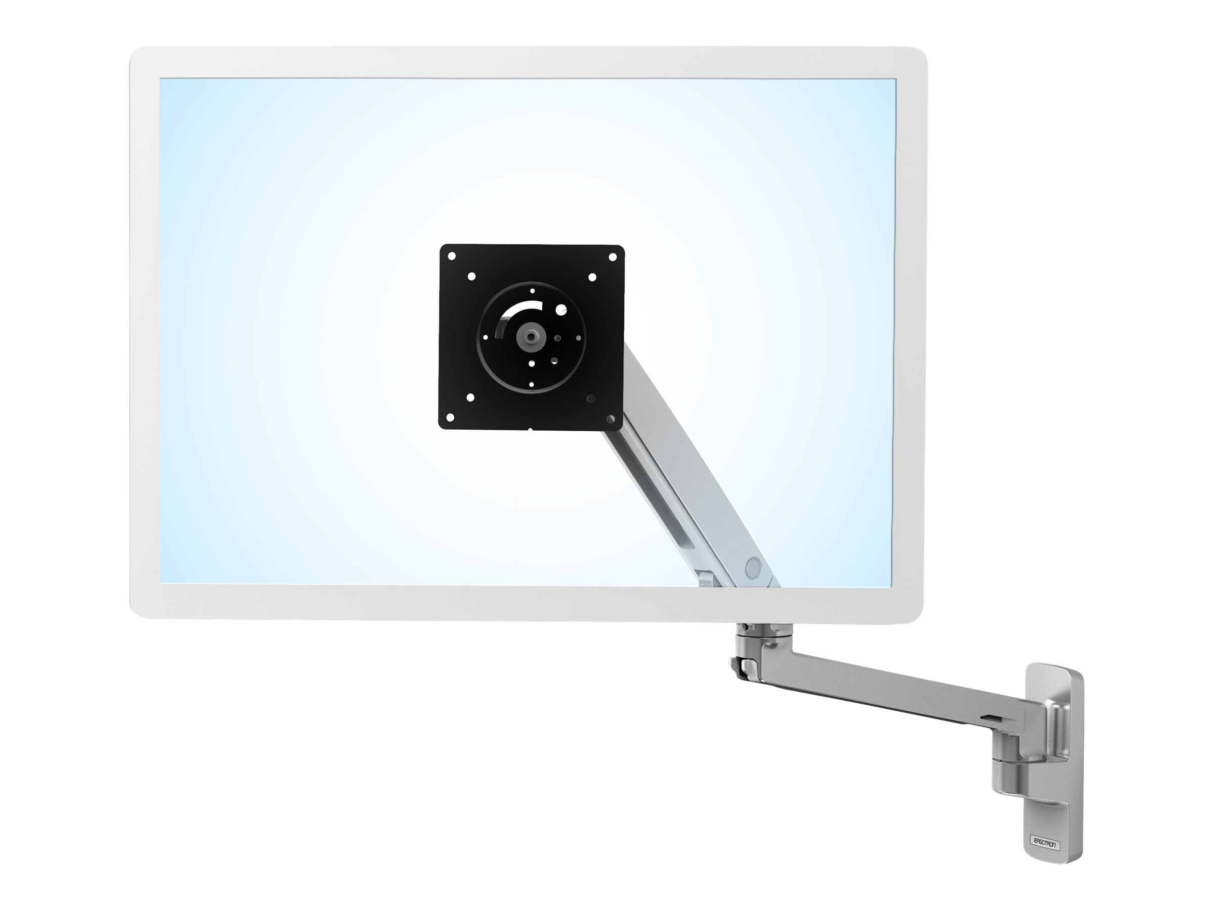 Ergotron MXV Wall Monitor Arm bracket adjustable arm for Monitor polished Usage / lifestyle Right-angle 72800